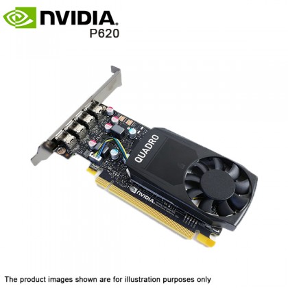 NVIDIA Quadro P620 2GB GDDR5 mDP 4K Professional Graphics Card with Low Profile Bracket SFF NVIDIA Quadro P620 2GB GDDR5 mDP 4K Professional Graphics Card with Low Profile Bracket SFF